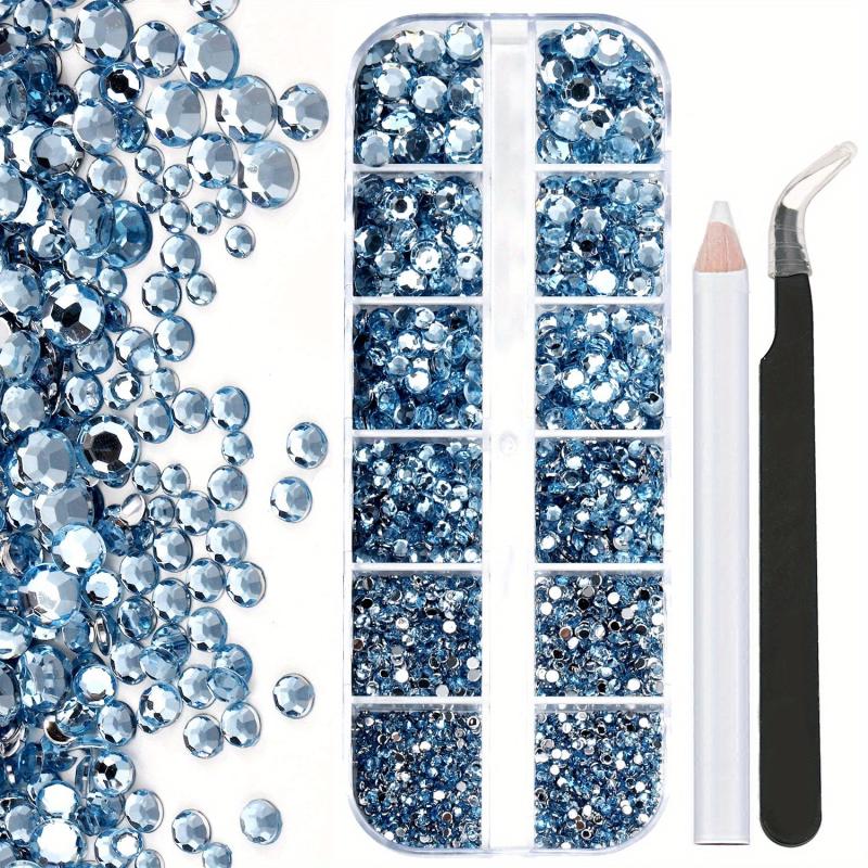 Colorful Flat Back Crystal Rhinestones for Nail Art - 2660 pcs