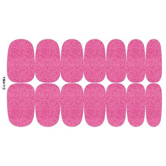 Glitter Nail Polish Stickers Full Wrap Nail Strips Self Adhesive Gel Art Decals