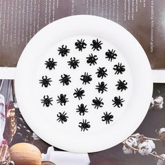 30pcs Halloween Spider Nail Art Charms 3D Alloy Spider Nail Art Accessories