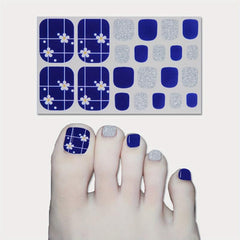 Lines Nail Polish Stickers Self-Adhesive Nail Art Decal Strips Manicure Kit
