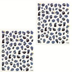 Sky Star and Moon Nail Art Stickers Self Adhesive Decals for DIY Nail Designs