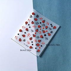 5D Insect Nail Art Stickers - Self Adhesive Nail Art Supplies