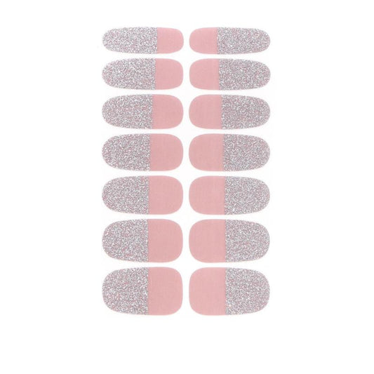Colorful Nail Polish Strips Stickers - Self Adhesive Press On Nail Wraps