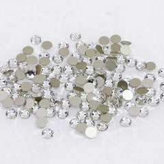 1440 Pcs Clear Glass Nail Art Charms for Sparkling Nail Decorations