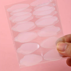 Nail Forms False Tips For Gel Extension French Line Silicone Pad Mold