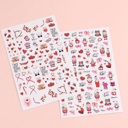 Cartoon Nail Stickers for Manicure Decoration