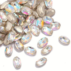 Crystal Glass Nail Art Gemstones Mixed Shapes