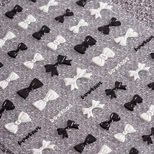5pcs 5D Butterfly Nail Art Stickers Self Adhesive Nail Decals