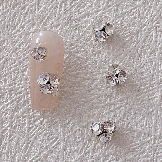 Crystal Nail Art Rhinestones Transparent Gemstones for DIY or Salons