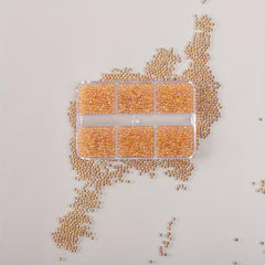 Aurora Glass Nail Art Bead Caviar Mini Bubble Bead