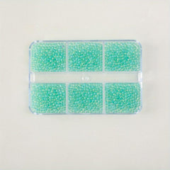 Aurora Glass Nail Art Bead Caviar Mini Bubble Bead
