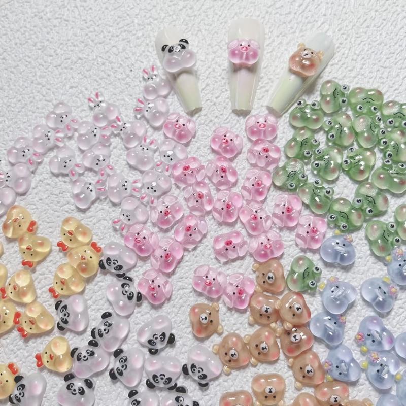 Frog Nail Charms for DIY Art and Nail Designs