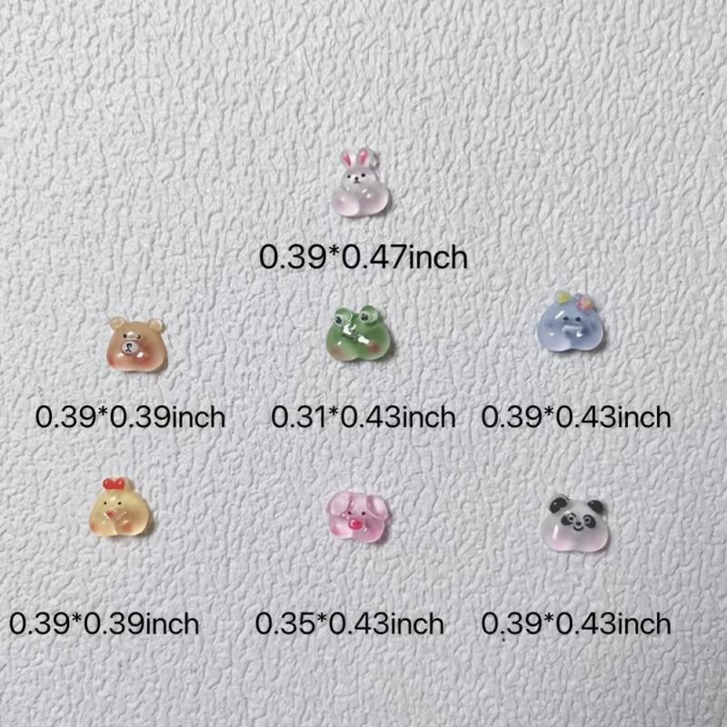 Frog Nail Charms for DIY Art and Nail Designs