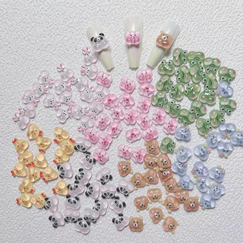 Frog Nail Charms for DIY Art and Nail Designs