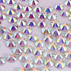 1440 Round Nail Rhinestones Crystal AB Gemstones