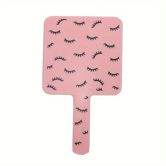 Small Square Makeup Mirror Handheld Portable Vanity Mirror for Home and Travel