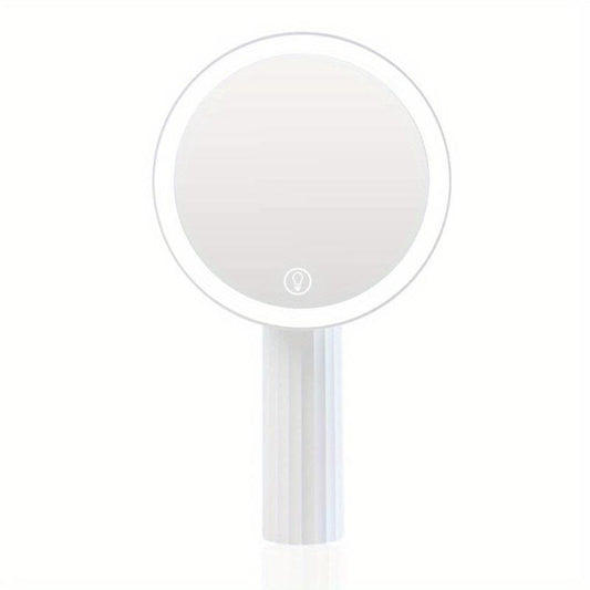 Rechargeable Makeup Mirror with 46 LED Lights & 3 Lighting Modes