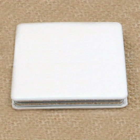 Portable PU Leather Makeup Mirror Foldable Handheld Small Mirror