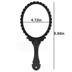 Vintage Hand Held Mirror Beauty Tool
