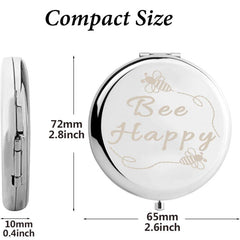 Inspirational Makeup Mirror for Women - Encouragement Gift for Daughter