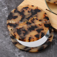 Heart Shape Mini Hand Mirror for Purse