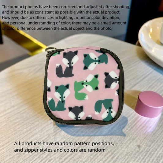 Sanitary Napkin Storage Bag for Menstrual Cup and Pads
