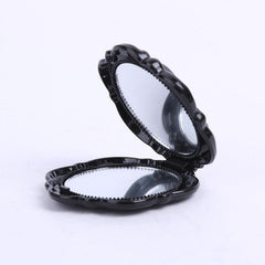 Double Sided Folding Makeup Mirror Portable Travel Beauty Tool