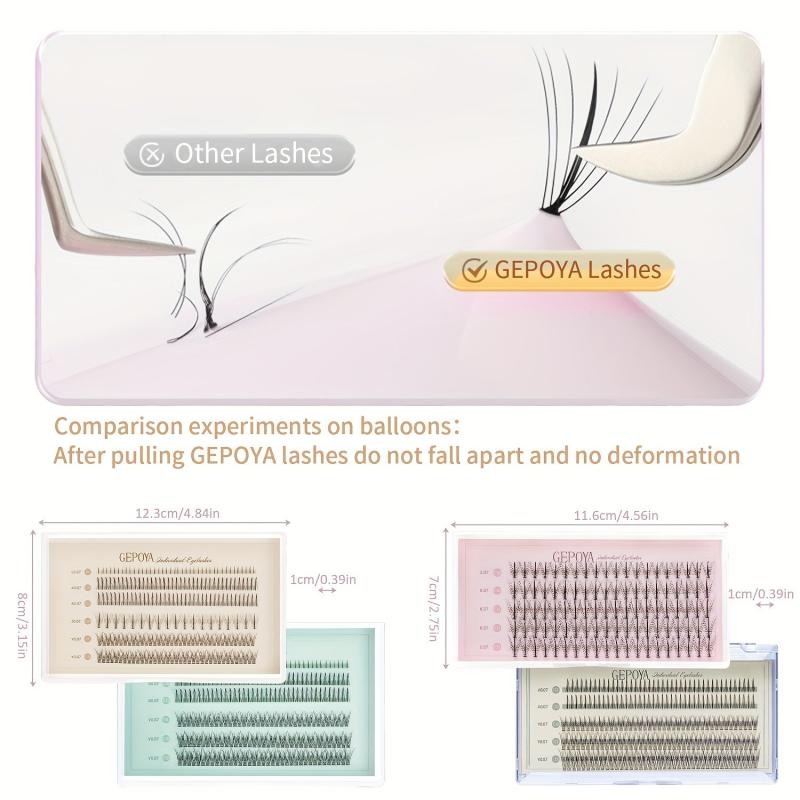 Individual Lashes Natural Look DIY Extension Kit