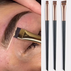 3Pcs Cosmetics Tools Kit Makeup Brushes Set Wooden Handle Beauty Brush