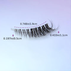 Long Thick Curly False Eyelashes: 7 Pairs