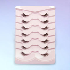 Long Thick Curly False Eyelashes: 7 Pairs