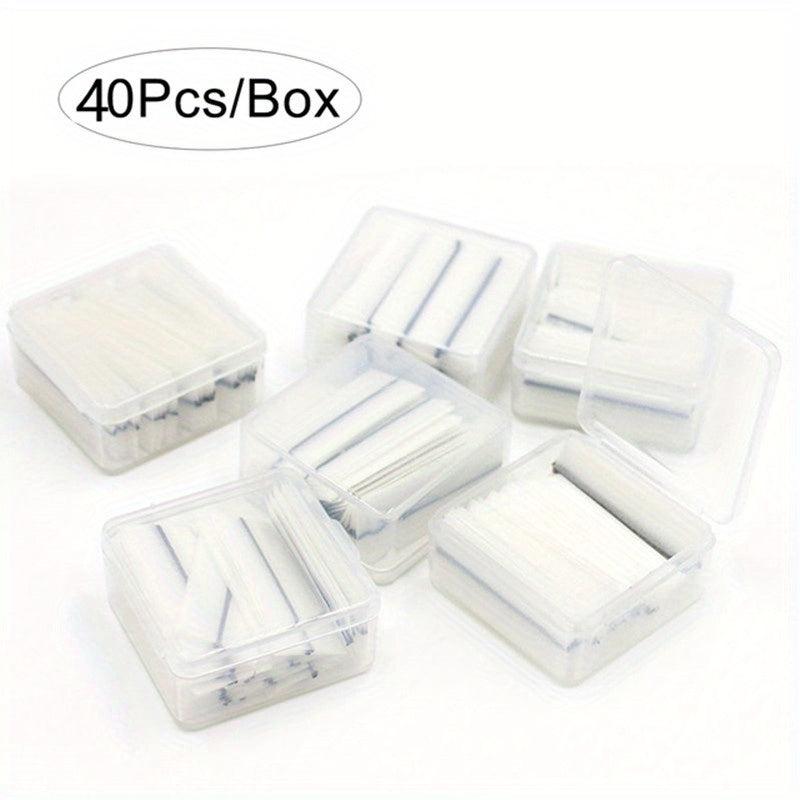 40 Pcs Reusable Self Adhesive Eyelash Glue Strip