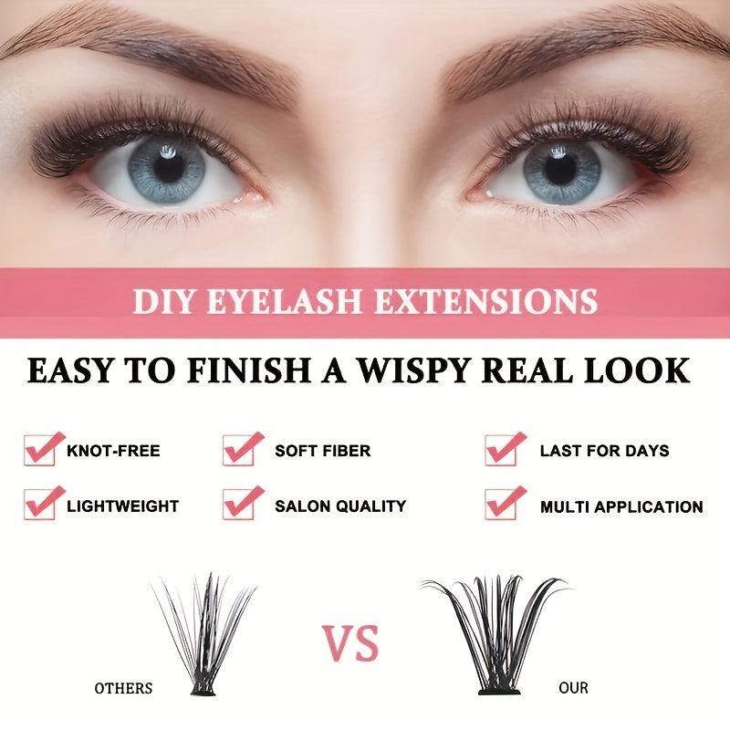 30D 40D 60 Clusters Lashes C Curling Volume Individual Lashes Extensions