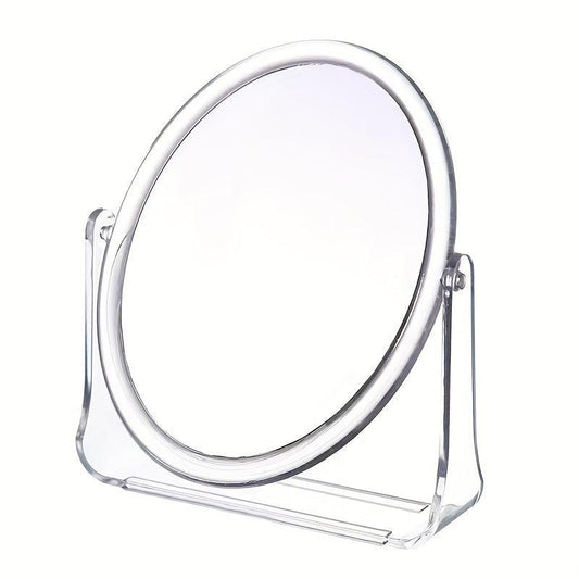 Travel Vanity Mirror 360 Rotation Stand Beauty Mirror