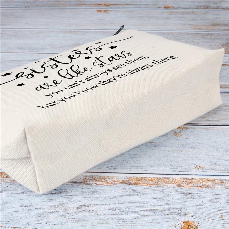 Sisterhood Makeup Bag Case - Birthday Gift for Sisters