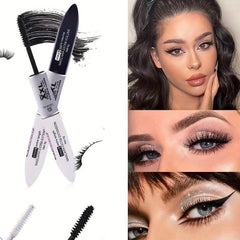 Double Ended & 3D Fiber Mascara Waterproof Lengthening & Volumizing