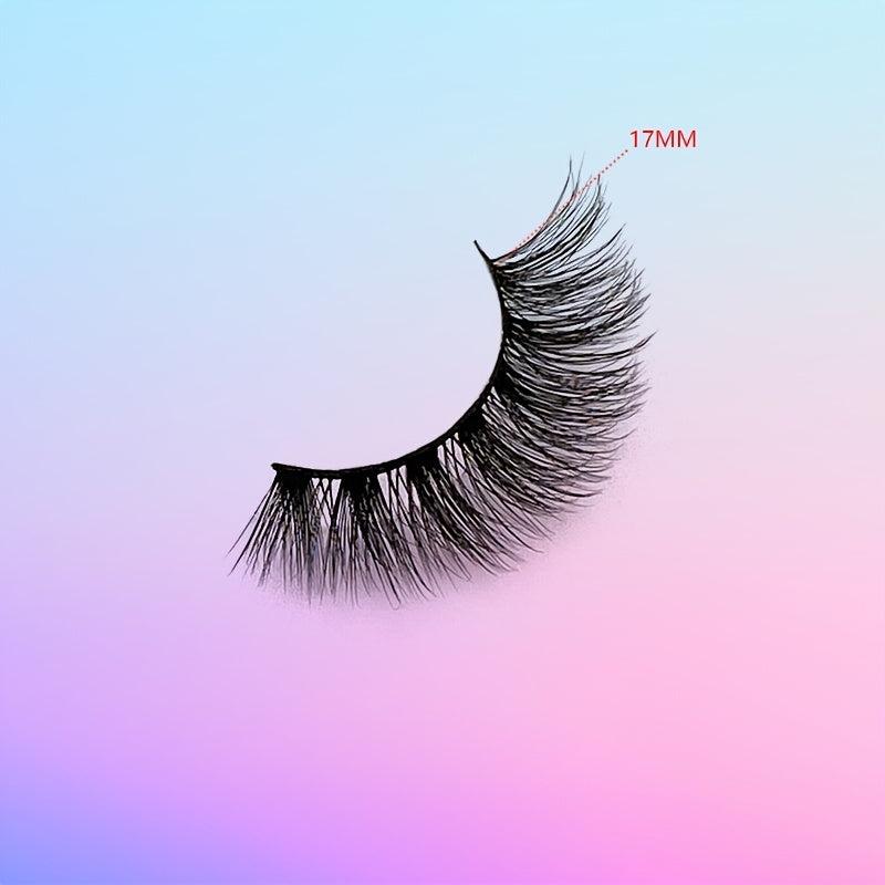 Natural Looking False Eyelashes - Pack of 20 Pairs