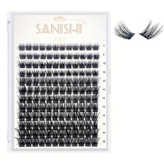 108 D Curl Volume Individual Lashes Extensions Wispy Clusters DIY At Home