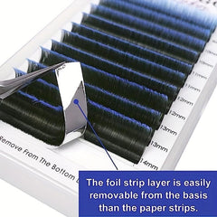 Colored Individual Lashes Gradient Easy Fan Eyelashes DIY Makeup False Extension