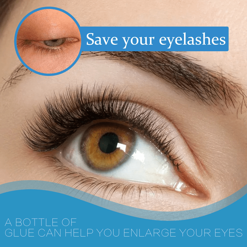 Waterproof False Eyelashes Adhesive - Long Lasting & Easy to Apply