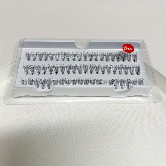 Medium Cluster Fans Lashes Segmented False Eyelashes 60 Clusters