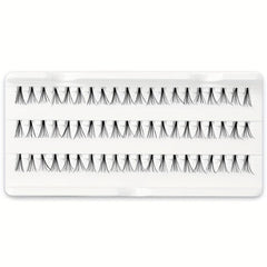Medium Cluster Fans Lashes Segmented False Eyelashes 60 Clusters