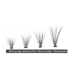 Faux Mink Eyelash Extensions for Longer Fuller Eyes