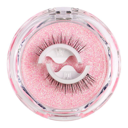 Self Adhesive False Eyelashes No Glue Needed Portable Wearing Eyelashes