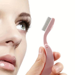 Metal Teeth Eyelash Comb for Defined Lashes