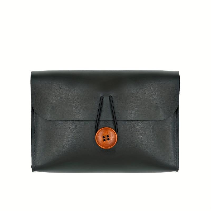 PU Leather Cosmetic Bag Women Hasp Makeup Bags Beauty Case Travel