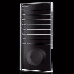 Crystal Eyelash Extension Pallet False Lash Tray Strip Glue Holder