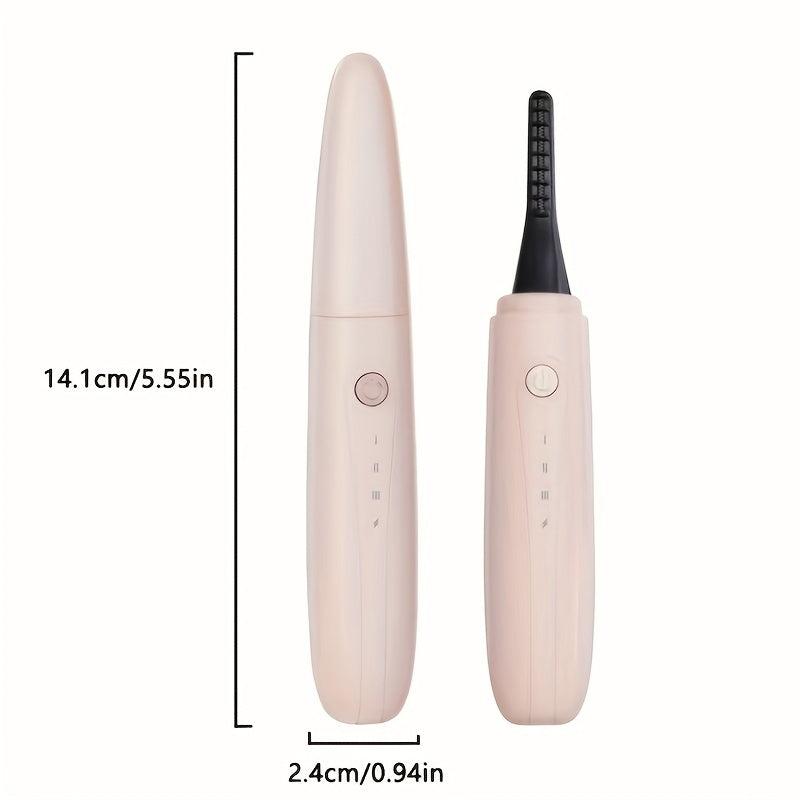 Rechargeable Heated Eyelash Curlers Quick Heating Long Lasting Curl