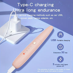Rechargeable Heated Eyelash Curlers Quick Heating Long Lasting Curl