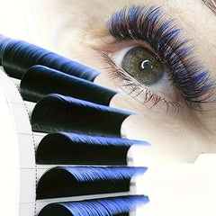 Colored Eyelash Extensions Root Gradient DIY Makeup Lashes Extension